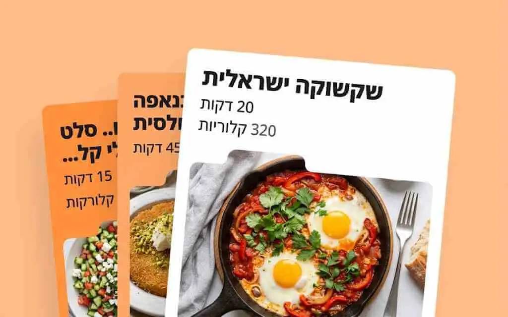 ארוחה מאוזנת למעקב קלוריות